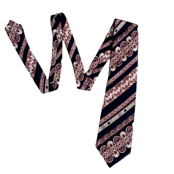 VINTAGE Oscar De La Renta silk neck tie - Picture 1 of 6